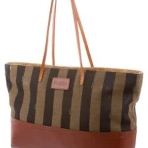 FENDI Pequin Roll Tote
